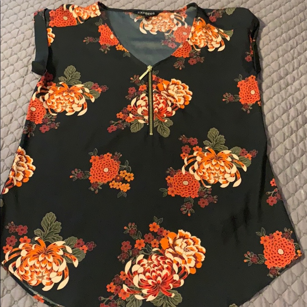 Express floral top